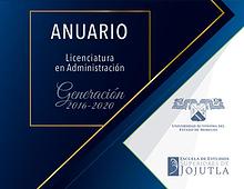 Anuario_ Administración Generación 2016-2020