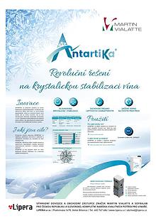 Revoluční řešení na krystalickou stabilizaci vína: ANTARTIKA®