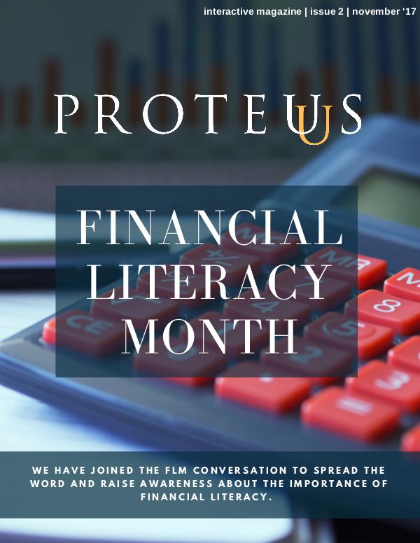Proteus: Financial Literacy Month Volume 2