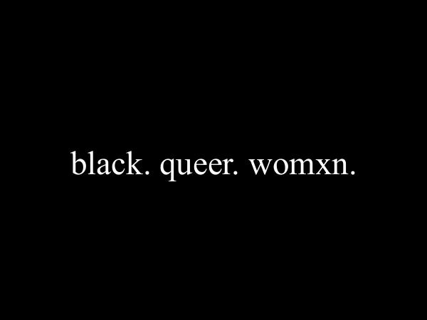 Alliyah A black queer womxn