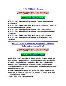 ACC 542 ASSIST Education  Terms/acc542assist.com