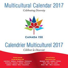 Canada 150 Diversity Calendar