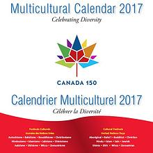 Canada 150 Diversity Calendar