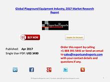 Playground Equipment Market:  Opportunities, Type and Forecasts 2022