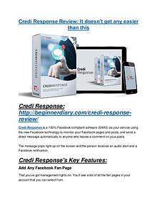 Credi Response review - Credi Response +100 bonus items