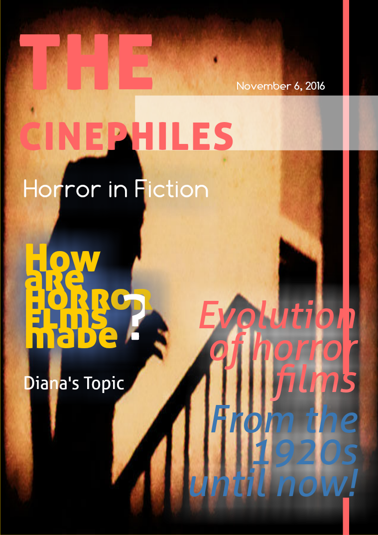 The Cinephiles: Horror in Fiction 1