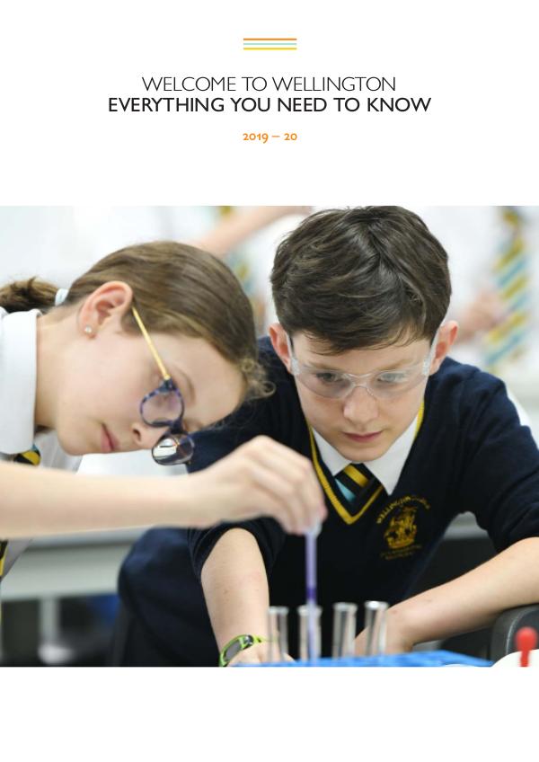 Welcome booklet welcome_pupil_201908_web