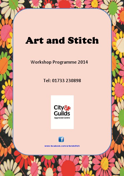 Art and Stitch Workshop Programme Issue 33