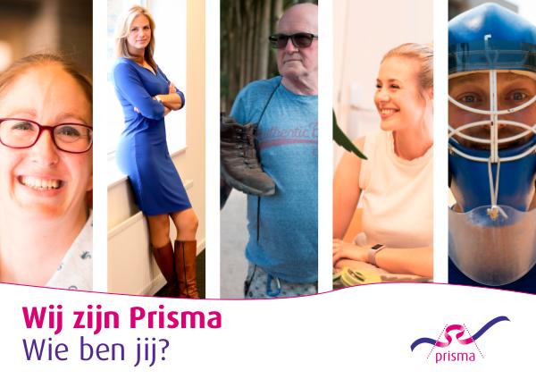 Brochures Wij zijn Prisma. Wie ben jij?