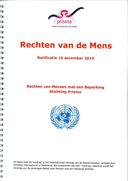 Zorg op maat Rechten van de Mens - Ratificatie 10 december 2015