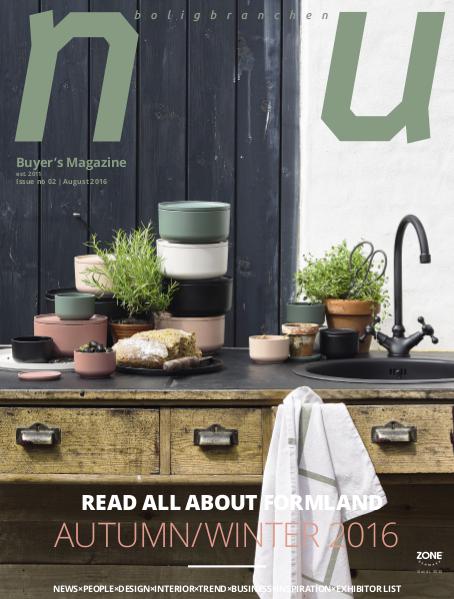 NU Formland - Read all about the Nordic design community no. 2 / August 2016
