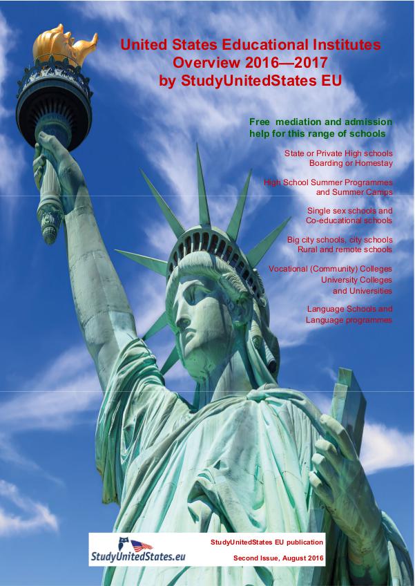 USA Educational Institute Overview 2014-15 Edition 1.1 August 2016