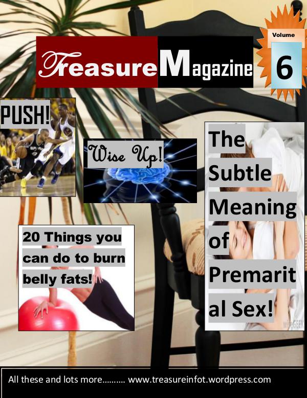 Treasure Magazine Treasure magazine vol 6