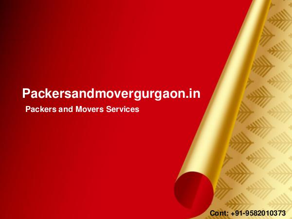 Packers and Movers Gurgaon Packing and Moving Solution r