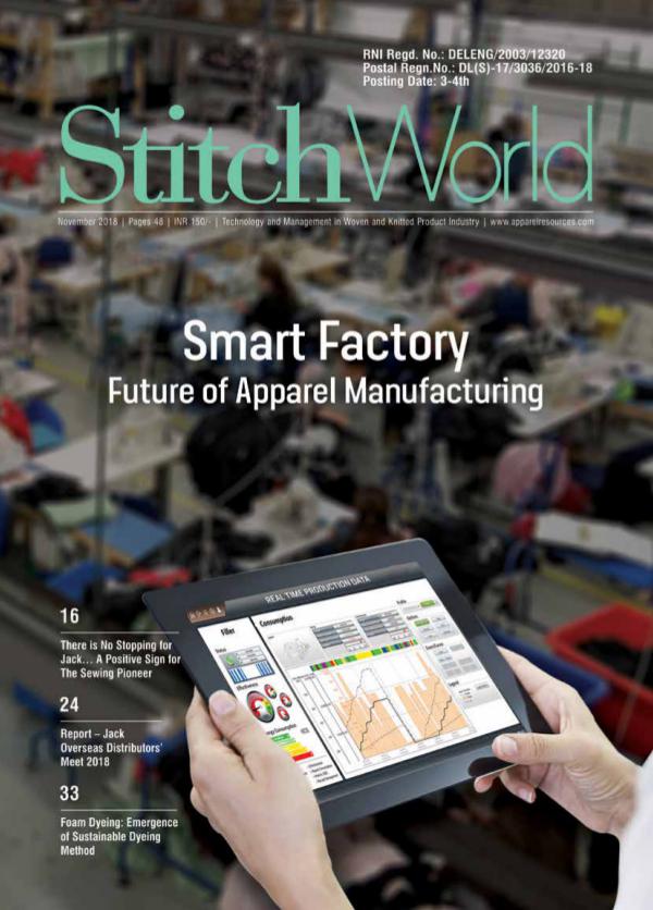 Stitch World Magazine November Issue 2018