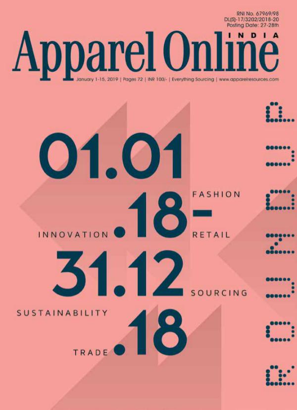 Apparel Online India Magazine January 1st Issue 2019