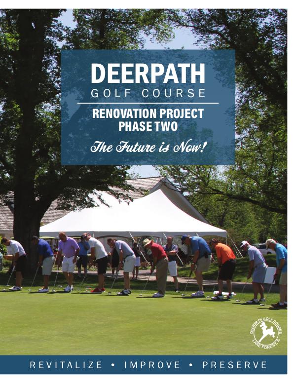 Deerpath Golf Course Renovation Project Phase 2 Booklet