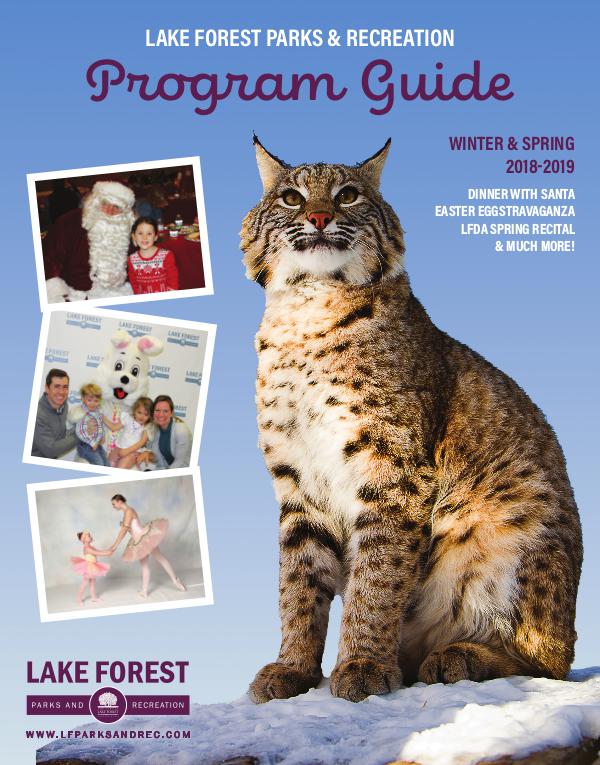 Lake Forest Parks & Recreation Brochures Winter & Spring 2019