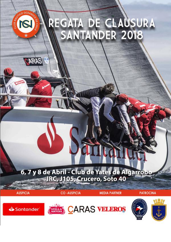 Revista Santander Clausura cno 2018 revista regata cluasura santander