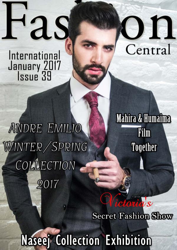 Fashion Central international  Issue Fashion Central International January Issue 2017