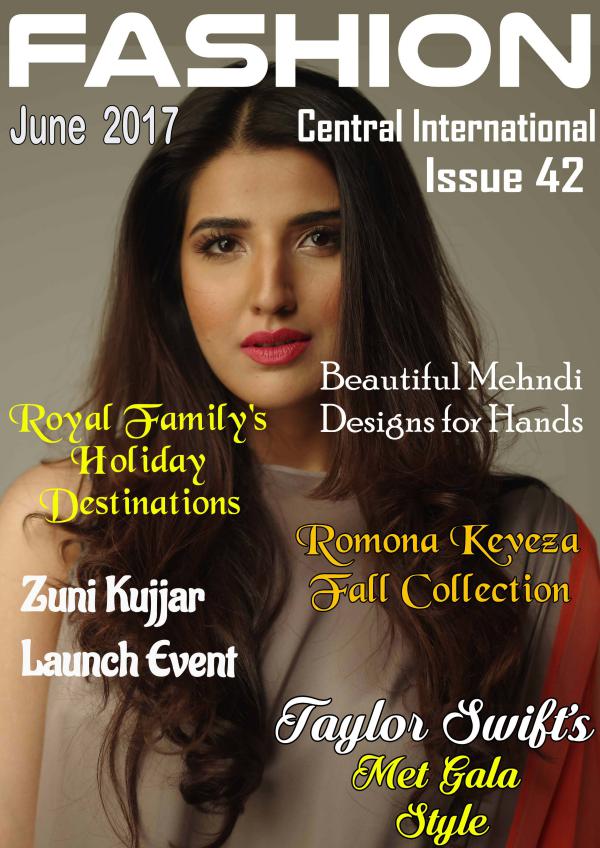 Fashion Central international  Issue FC June Issue 2017