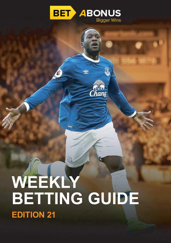 Weekly Betting Guide Volume 21