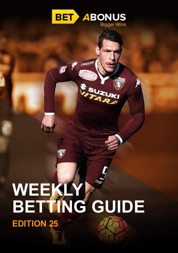 Weekly Betting Guide Volume 24