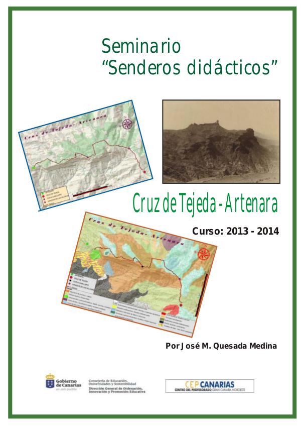 I Edición Senderos Didácticos: Cruz de Tejeda - Artenara Ruta Cruz de Tejeda- Artenara (1)
