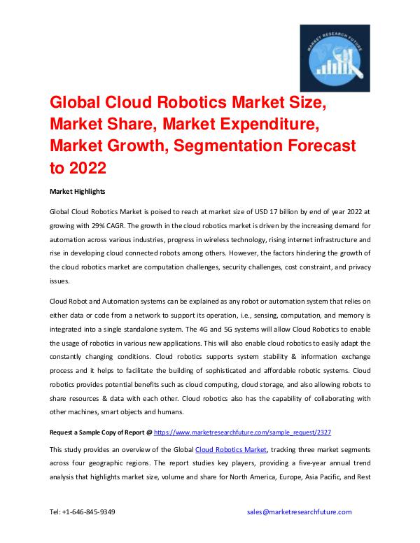 Shrink Sleeve Labels Market 2016 market Share, Regional Analysis and Global Cloud Robotics Market Industry