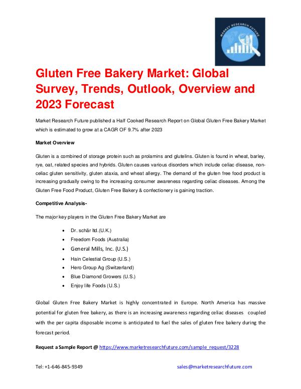 Gluten Free Bakery Market Overview