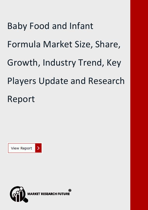 Market Research Future (Food and Beverages) Baby Food and Infant Formula Market Research