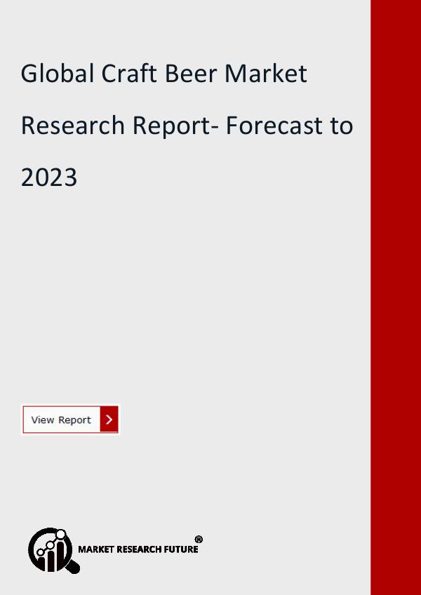 Market Research Future (Food and Beverages) Craft Beer Market Research Size, Trend