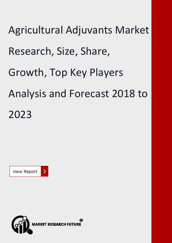 Market Research Future (Food and Beverages) Agricultural Adjuvants Market Research, Size