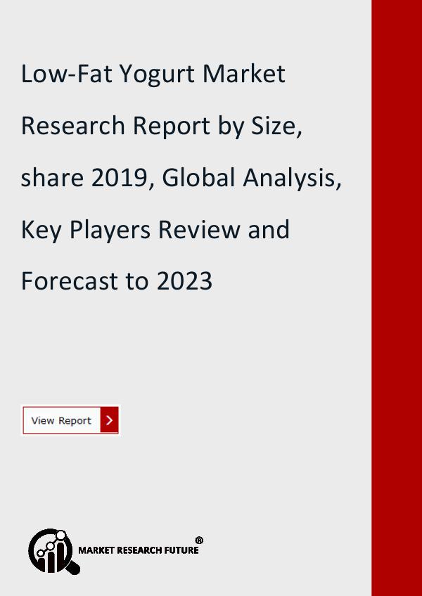 Market Research Future (Food and Beverages) Low-Fat Yogurt Market Research Report