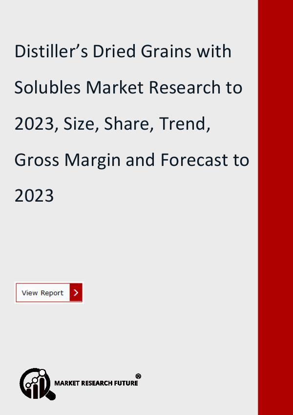 Market Research Future (Food and Beverages) Distiller’s Dried Grains with Solubles Market