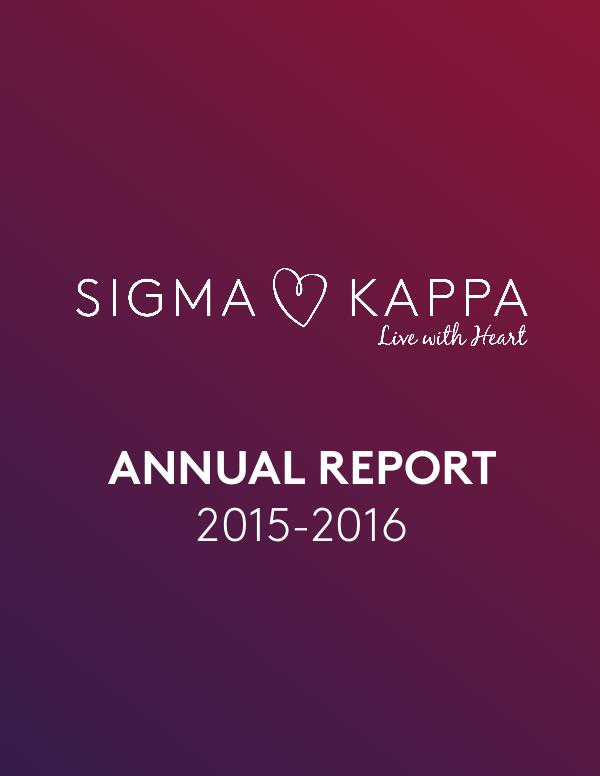 2015-2016 Annual Report 2015-2016 Annual Report