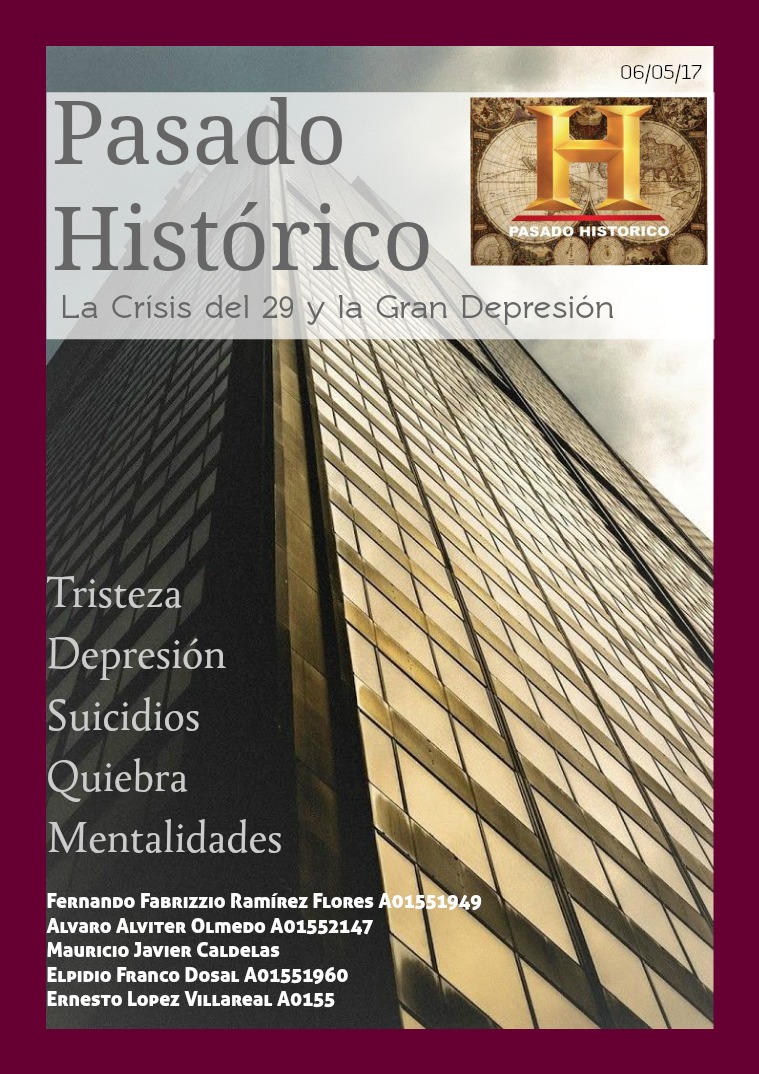 La crisis de 1929 y la gran depresión. 1
