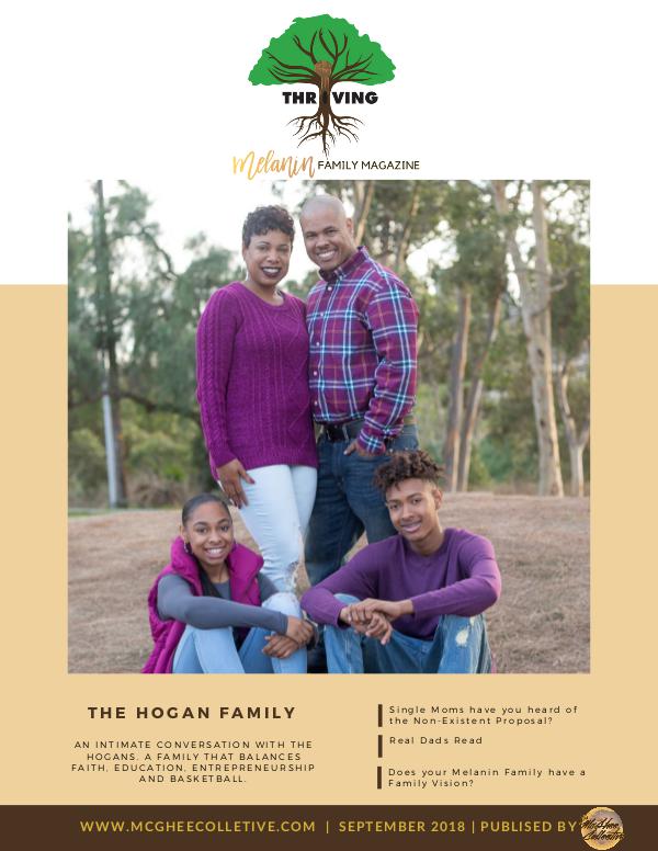 THRIVING Melanin Family Magazine September 2018