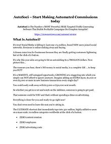AutoSoci review & (GIANT) $24,700 bonus NOW