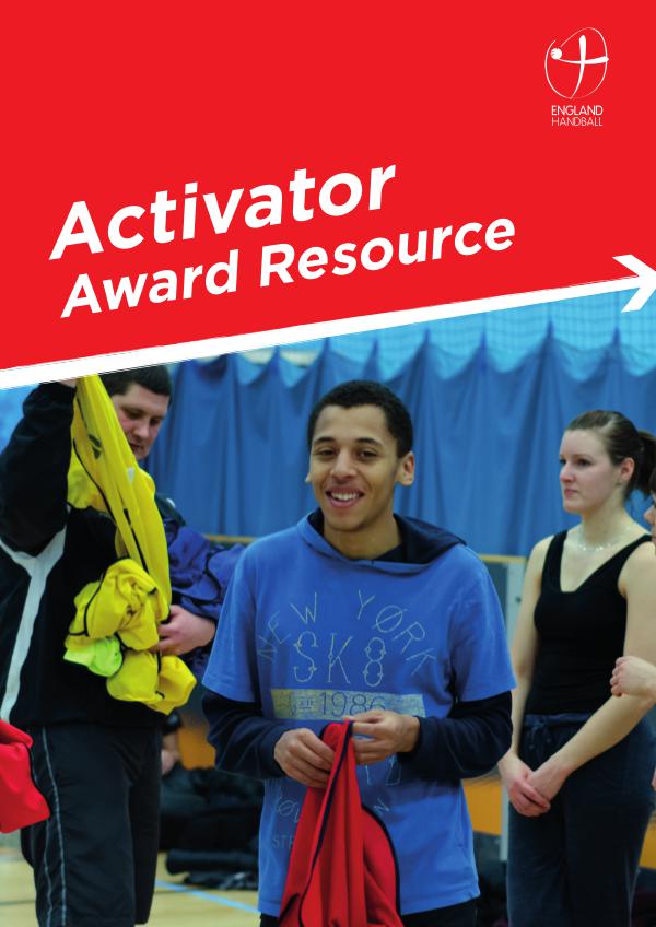 England Handball Activator Award Resource Shobnall Leisure Complex141118