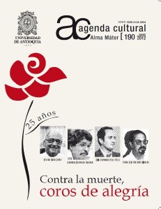 Agenda Cultural UdeA - Año 2012 AGOSTO