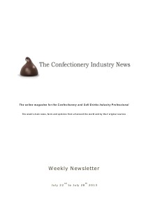 The Confectionery Industry News July 22 to 28, 2013