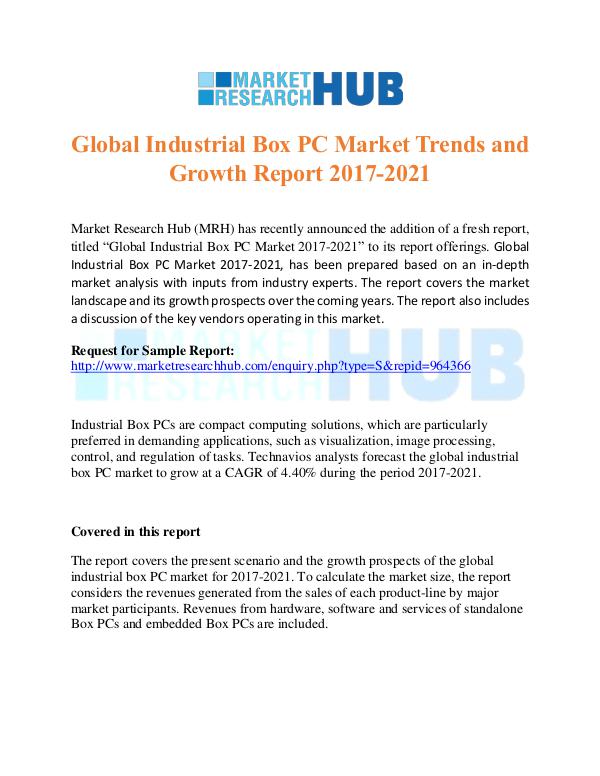 Market Research Report Global Industrial Box PC Market Trends