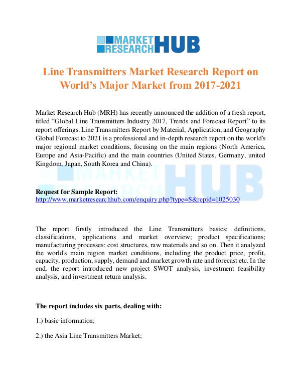 Market Research Report Line Transmitters Market Research Report