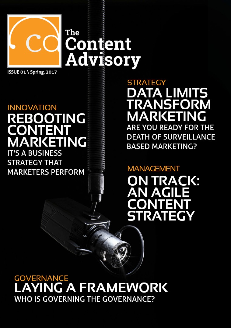 The Content Advisory Issue 1 - Spring, 2017