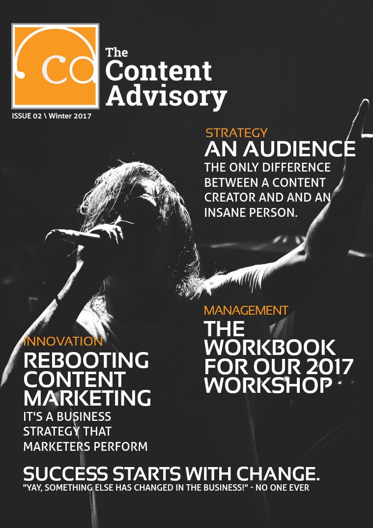 The Content Advisory Issue 2 - Fall/Winter 2017