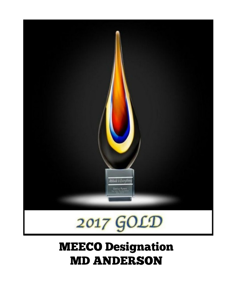 MEECO DESIGNATION REPORT 2017: MD ANDERSON III Issue   May 18, 2017