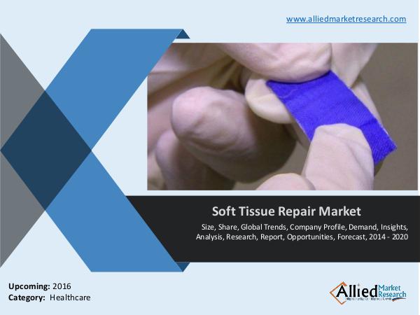 Soft Tissue Repair Market by Type, Application and Geography Soft Tissue Repair Market by Type, Application and