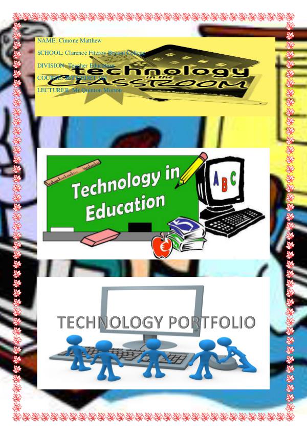 C. Matthew Technology Portfolio 0