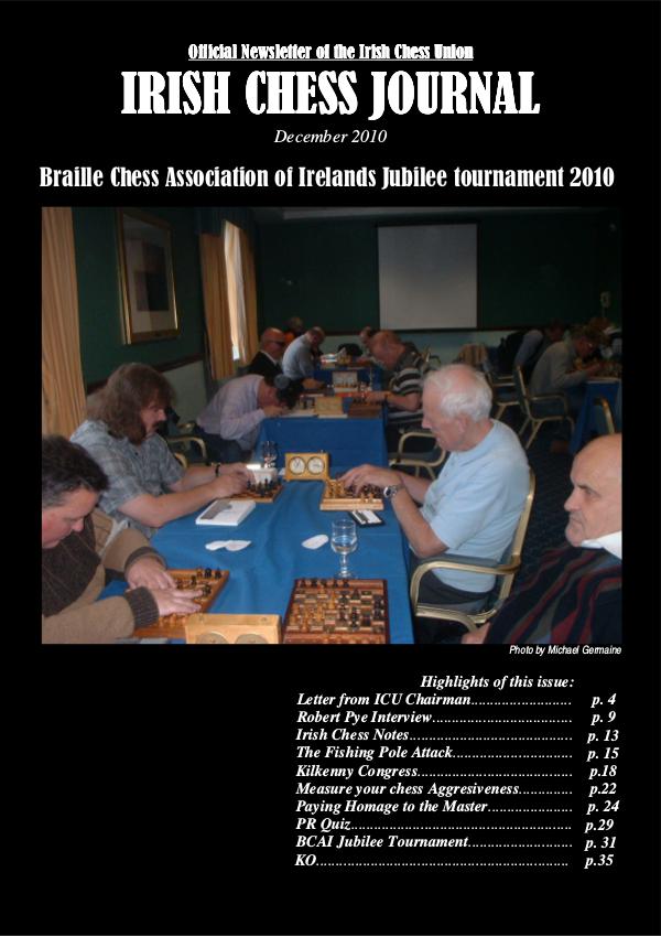 Irish Chess Journal Diciembre 2010
